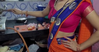 Village Bhabhi Kitchen Sex